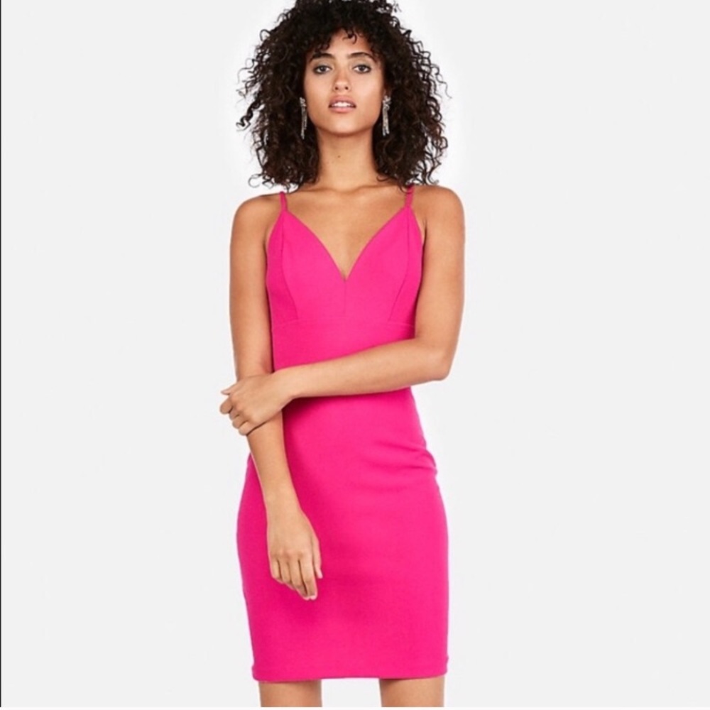 Express VNeck mini dress